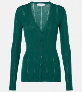 Кардиган из шерсти Лилиан Gabriela Hearst, Emerald Green