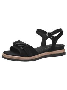 Сандалии на плоской подошве Tamaris, черный