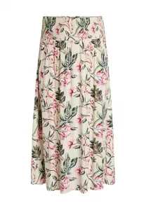 Длинная юбка Zizzi, Off White Flower