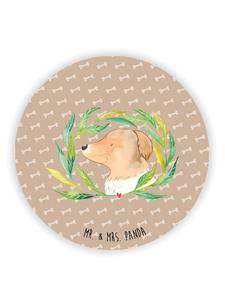 Mr. & Mrs. Panda Магнит для собаки с цветами (без надписи) - Счастье для собаки