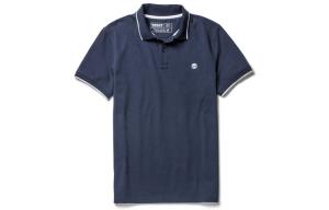 Рубашка поло мужская темный сапфир Timberland, цвет Dark Sapphire