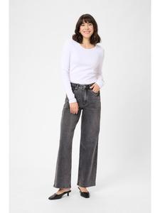 Джинсы KAmeadow, классический крой, серый, винтажный Kaffe