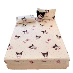 Подогнанная простыня Sanrio, белый