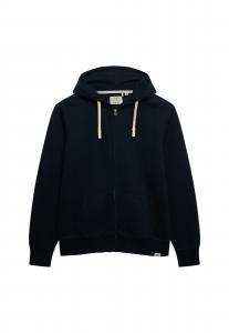 Superdry & Co Толстовка с молнией в морском синем цвете