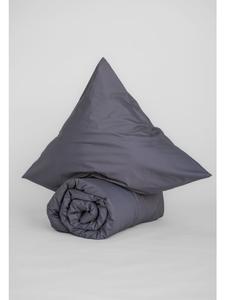 Mela Комплект постельного белья из перкаля, модель MAJULI, базальтово-серый цвет