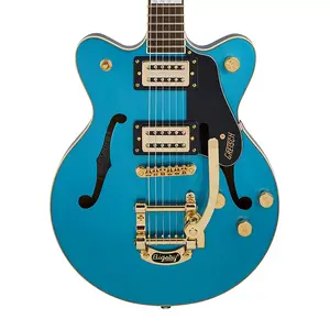 Gretsch G2655TG Streamliner Center Block Jr. с двойным вырезом и Bigsby - Riviera Blue