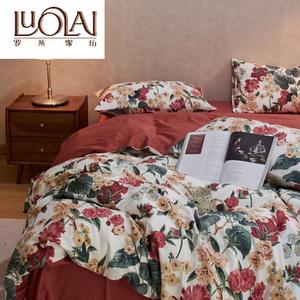 LUOLAI HOME Комплект постельного белья 1,8 м, 4 предмета, пододеяльник 200x230 см