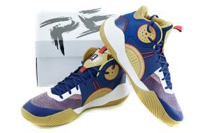 Баскетбольные кроссовки SONIC 9 мужские высокие синие Lining