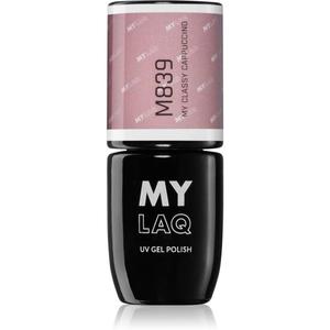 Гибридный лак для ногтей MYLAQ UV Gel Polish оттенок My Classy Cappuccino 5 мл
