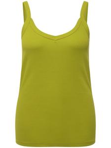 Футболка Ulla Popken Strick Top, цвет classic apfelgrün