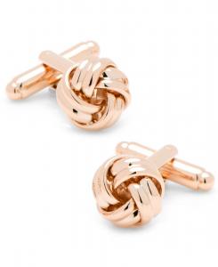 Запонки Узел розы Cufflinks Inc, Rose Gold