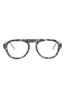 Очки-навигаторы Thom Browne Eyewear, серый
