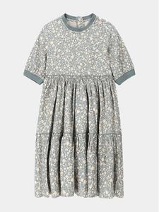 Летнее платье стандартного кроя Coccodrillo, зеленый