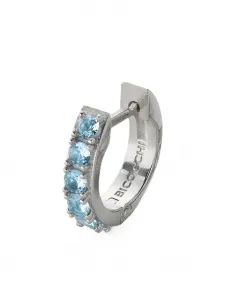 Декорированное серьга-кольцо Emanuele Bicocchi, серебристый