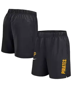 Мужские черные шорты Pittsburgh Pirates Woven Victory Performance Nike