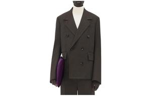 Деловой костюм мужской черный Bottega Veneta, черный