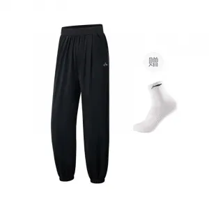 Вязаные спортивные штаны женские LINING, черный