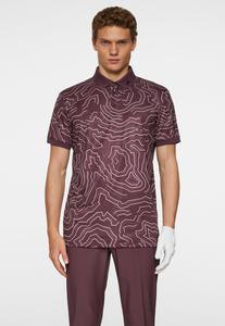 Поло J.LINDEBERG Sports TOUR TECH, Topo Huckleberry L/Purple