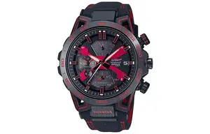 CASIO Часы Men EDIFICE 55.6mm Black Watch, Black Dial