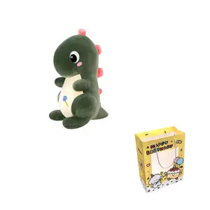 Плюшевая игрушка динозавр тираннозавр высота 30см/40см/50см/60см/80см CHONGRONGLIANYU, зеленый