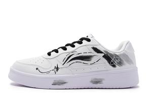 Li Ning Floating Boat, нескользящие, устойчивые к истиранию, легкие, дышащие низкие кроссовки для скейтбординга, мужские Li-Ning, ink-dyed star