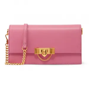 CHARLES&KEITH Кроссбод сумка через плечо кошелек женский бежевый черный зеленый розовый, Pink Pink