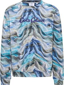 Толстовка Carlo Colucci Dotti, Blue/Turquoise/Pastel blue