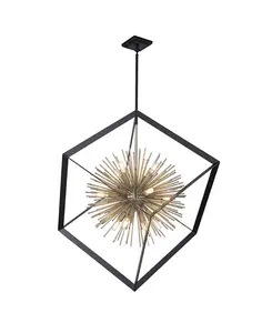 Люстра Sunburst Artcraft Lighting, black