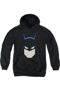Батмен худи с капюшоном в виде головы летучей мыши для детей Gildan, черный