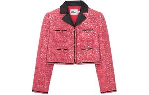 Self-portrait Женская куртка Бордовый цвет, Burgundy