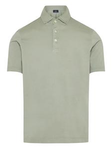 Рубашка-поло из хлопка Barba, зеленый