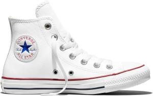 Кроссовки Converse Unisex Adult Chuck Taylor All Star с высоким кожаным верхом, белый