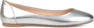 Балетки Journee Collection Kavn для женщин, серебро