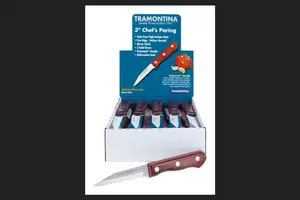 Нож для очистки Tramontina, 8 см, серебряный