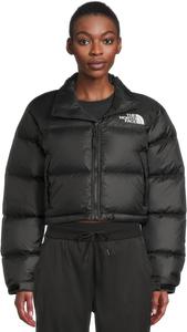 Женская короткая куртка Nuptse The North Face, Tnf Black/Tnf Black-r