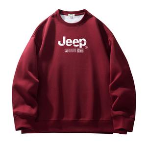 Унисекс свитшот Jeep, P74Gmkj220 Burgundy