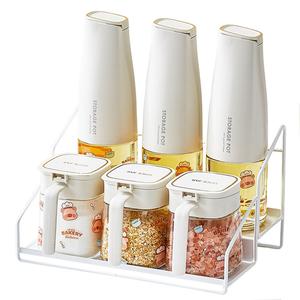 Масленка KAWASIMAYA, [Combination 7 Pcs Set]Seasoning Jars*3+Oil Bottles*3+Holder