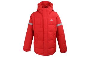 Пуховик Adidas Kids, красный