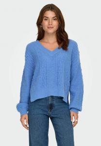 Джемпер JDY JDYSIGRID LIFE SLIT, Ebb And Flow/Blue