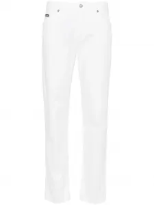 Узкие джинсы Audrey DOLCE & GABBANA, белый