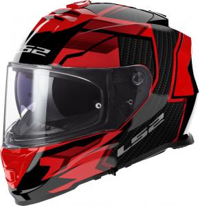 Шлем LS2 ff800 storm ii tracker, Black/Red