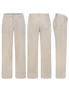 Sublevel Вельветовые брюки песочного цвета