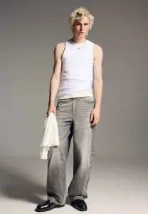 Очень мешковатые джинсы Bershka, Grey