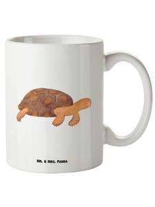 Кружка "Черепаха" размера XL, декоративная, без лишних слов, белая Mr. & Mrs. Panda