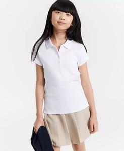 Рубашка поло с коротким рукавом для больших девочек Nautica, белый