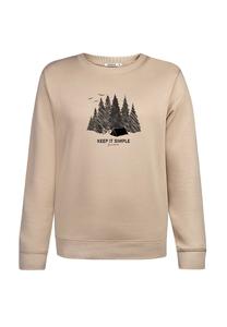 Толстовка GREENBOMB Nature Camping, светло-коричневый