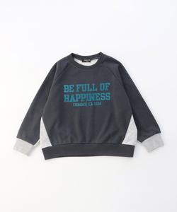 Толстовка с бархатным принтом, подобранная по цвету.