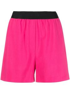 MSGM шорты с логотипом, розовый
