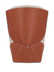 Jil Sander сумка через плечо Curve, коричневый