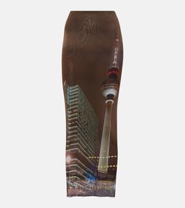 Макси-юбка из тюля x Shayne Oliver City Jean Paul Gaultier, разноцветный